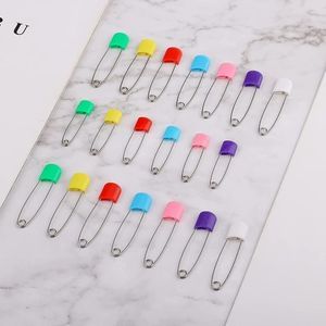 SAVITA 90pcs Diaper Pins, Small and Large Size Plastic Head Safety Pins
